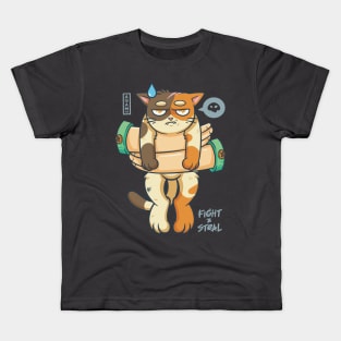 Bandit Cat Kids T-Shirt